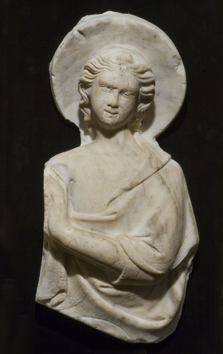 1 - Coppia di Angeli a mezzo busto di Lorenzo Di Giovanni D Ambrogio – Longari arte Milano