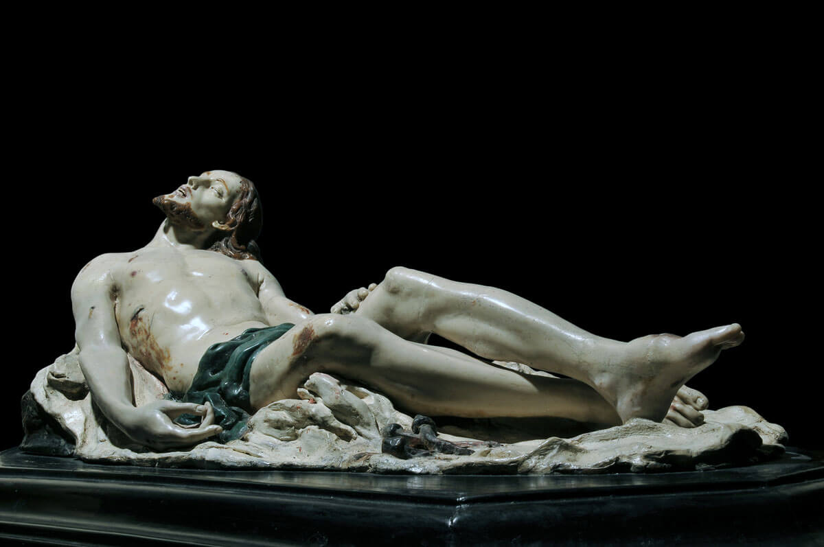 1 - Cristo morto di Giovan Francesco Pieri – Longari arte Milano