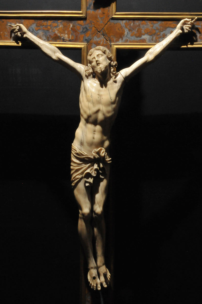 2 - Crocifisso in avorio – Longari arte Milano