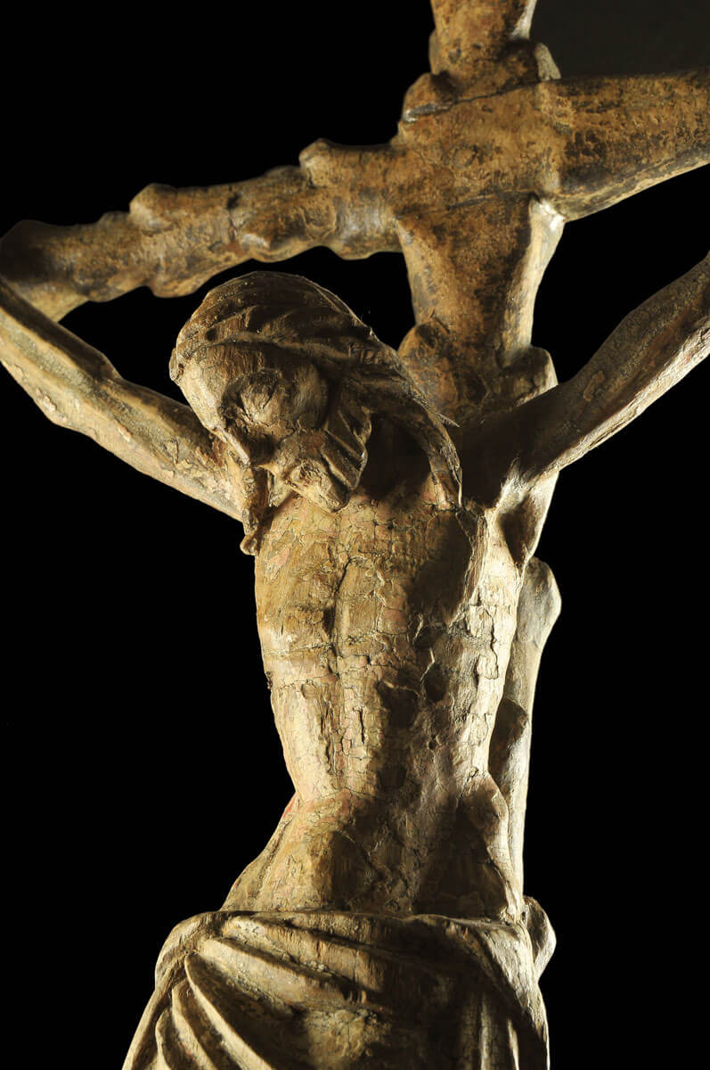 4 -Cristo Crocefisso di cerchia di Marco Romano – Longari arte Milano
