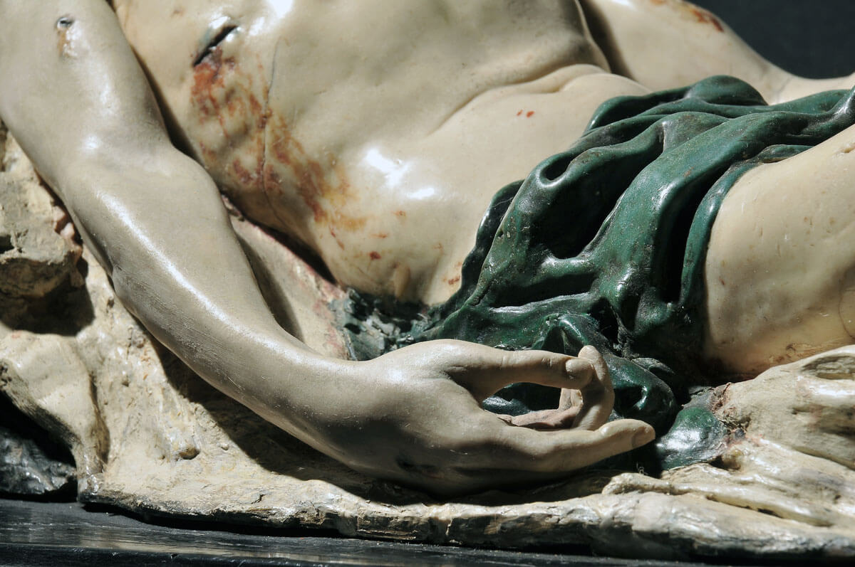 4 - Cristo morto di Giovan Francesco Pieri – Longari arte Milano