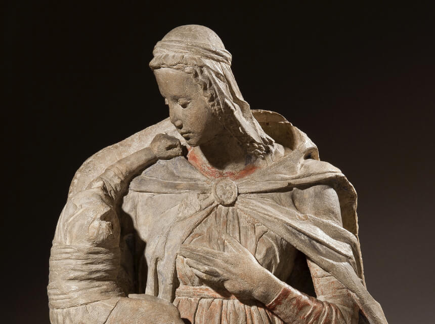 Madonna con Bambino di Francesco e Tommaso Cazzaniga – Longari arte Milano
