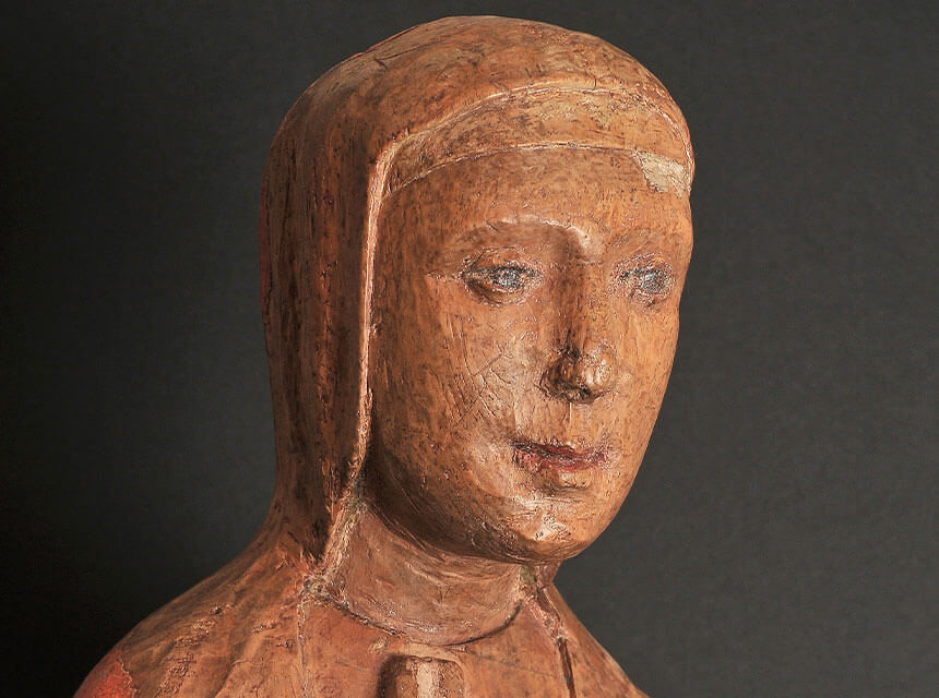 Maria Maddalena in trono di Scultore Sudtirolese – Longari arte Milano