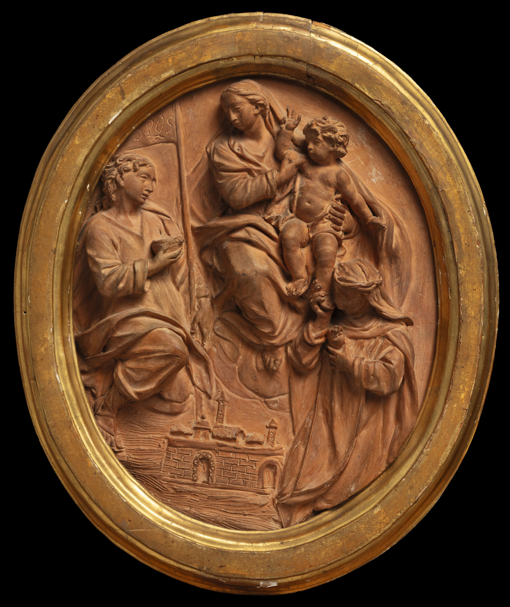 Madonna Con Il Bambino E I Santi Caterina E Ansano